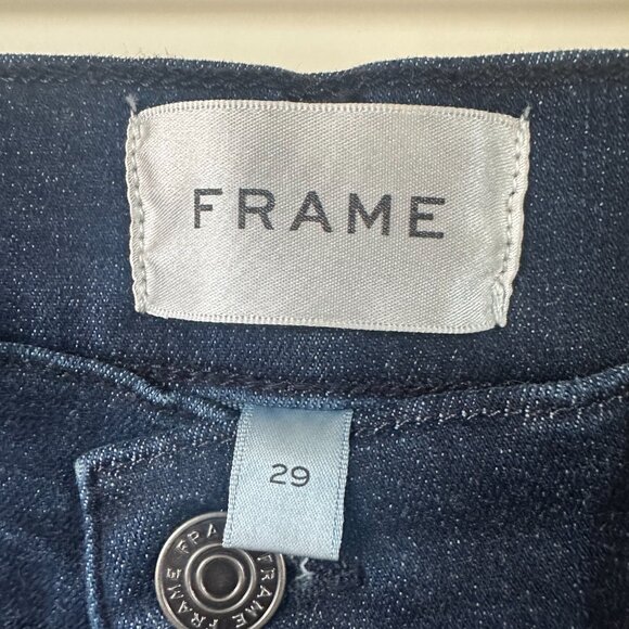 Frame Jeans - Le Slim Palazzo - Dark Wash - Picture 3 of 5